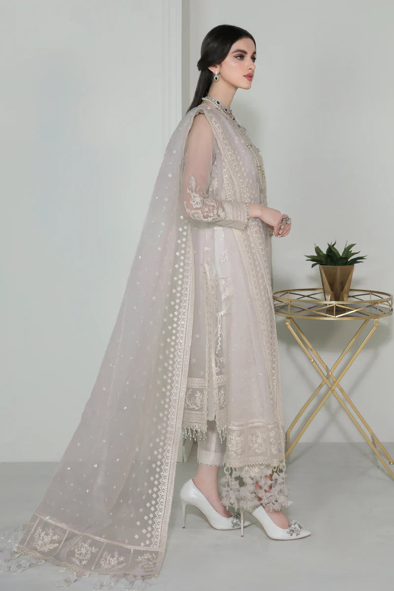 EMBROIDERED ORGANZA
