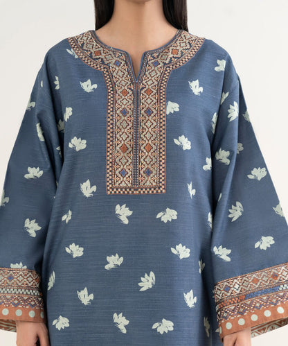 3 Piece - Printed Khaddar Suits