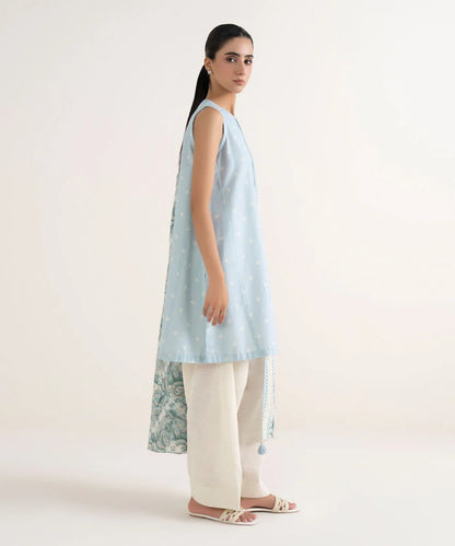2 Piece - Printed Light Khaddar Suit