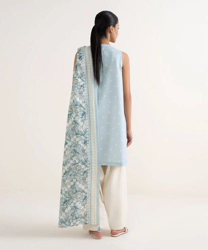 2 Piece - Printed Light Khaddar Suit