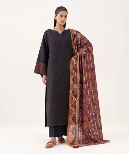 2 Piece - Printed Light Khaddar