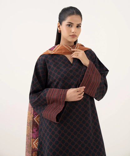 2 Piece - Printed Light Khaddar
