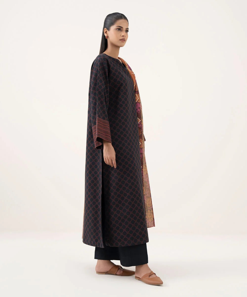 2 Piece - Printed Light Khaddar
