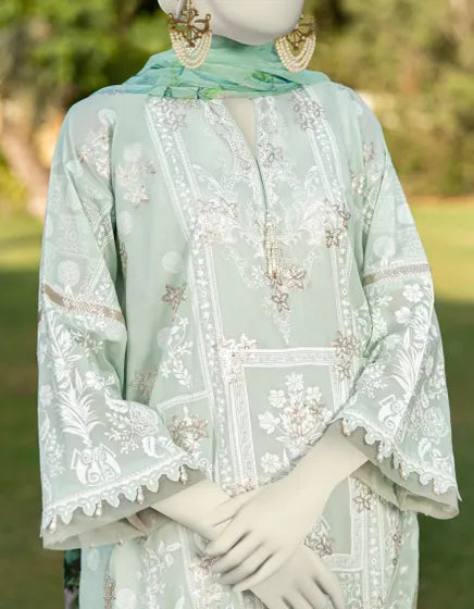 GREEN LAWN EMBROIDERED UNSTITCHED 2PC