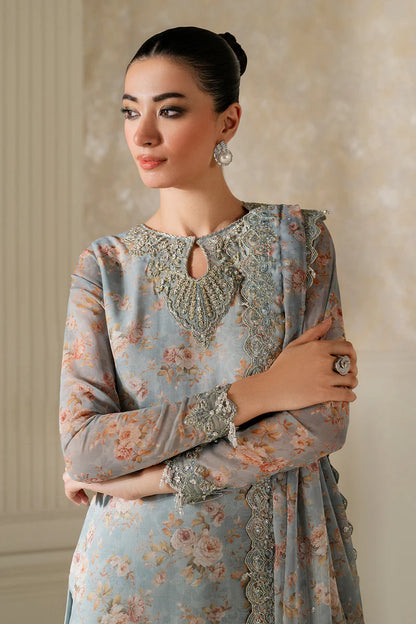 EMBROIDERED CHIFFON