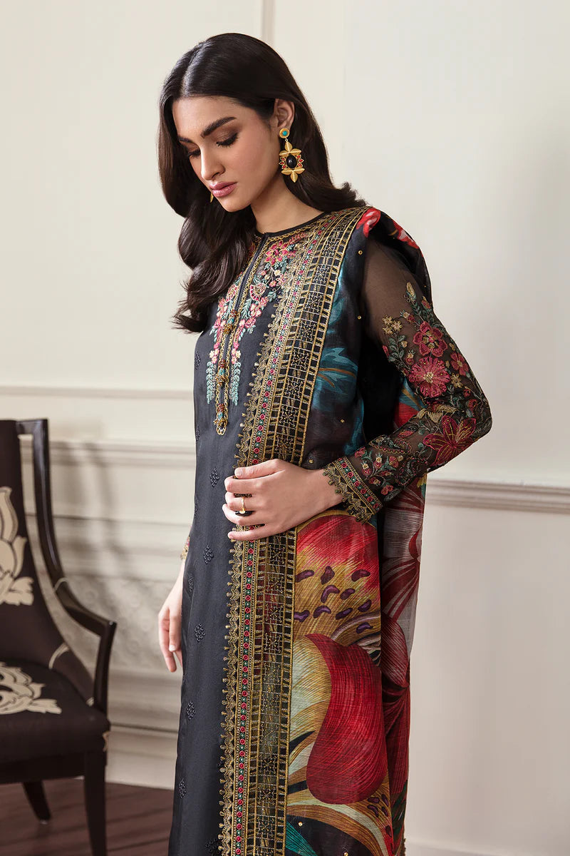 EMBROIDERED ORGANZA
