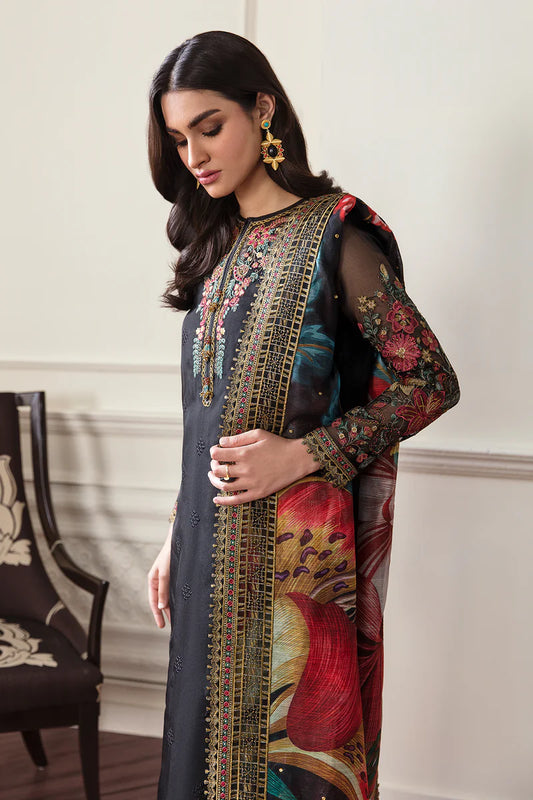 EMBROIDERED ORGANZA