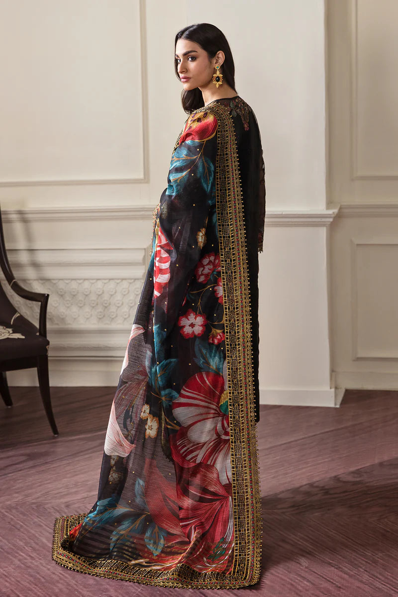 EMBROIDERED ORGANZA