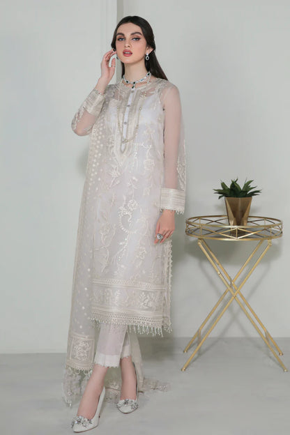 EMBROIDERED ORGANZA