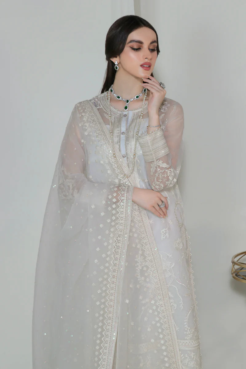 EMBROIDERED ORGANZA
