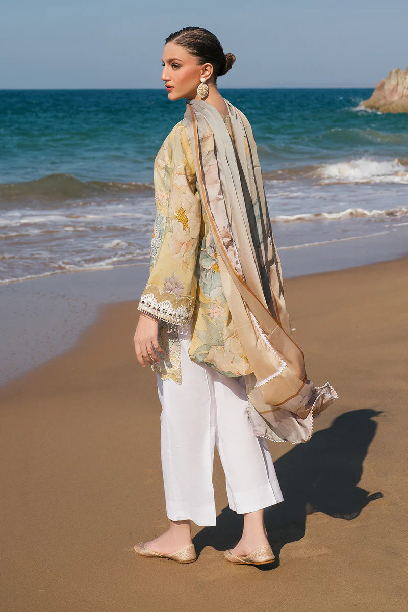 EMBROIDERED PRINTED LAWN
