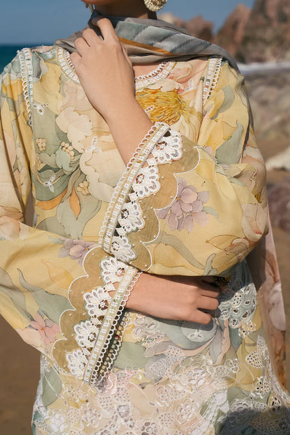 EMBROIDERED PRINTED LAWN