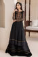 EMBROIDERED CHIFFON