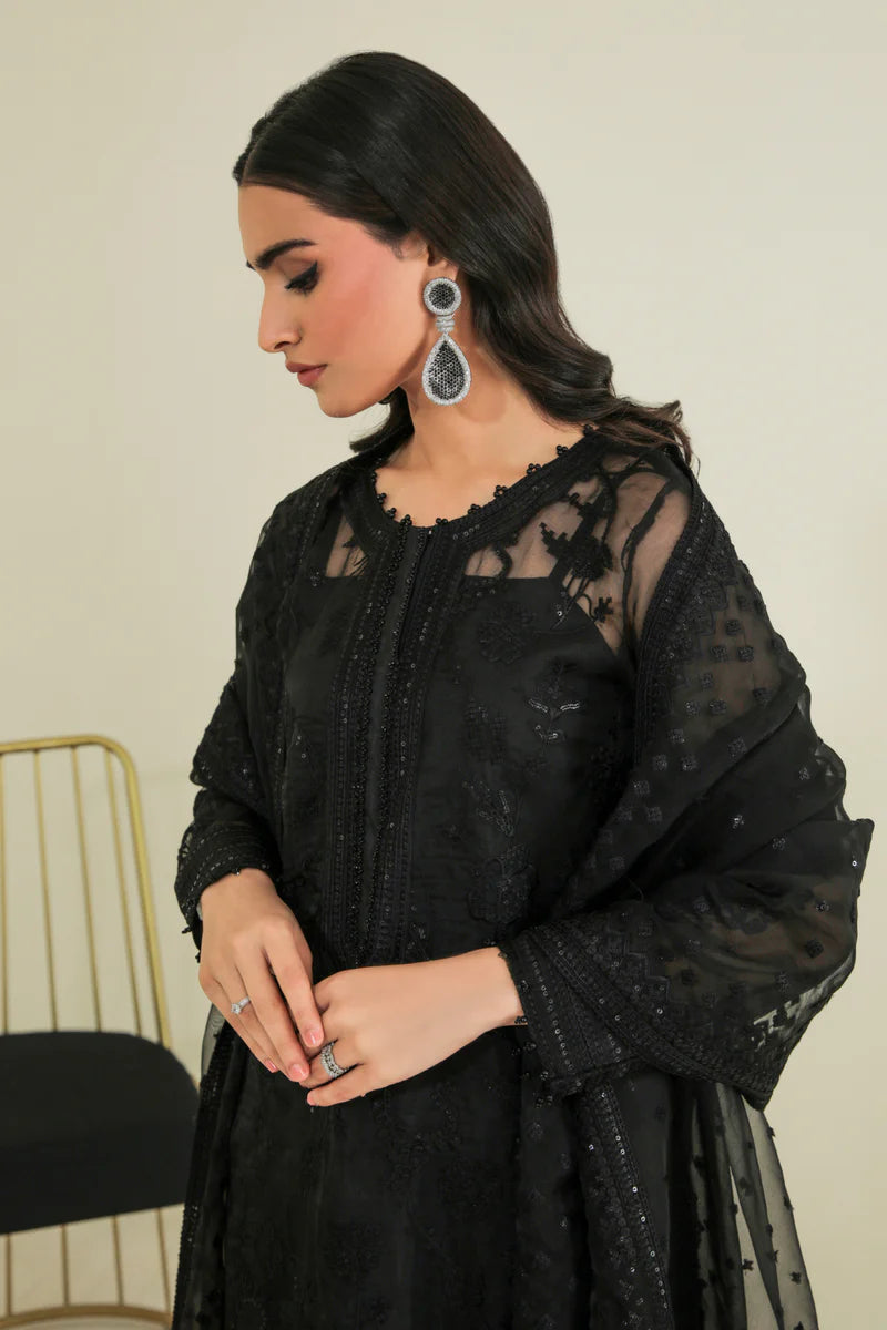 EMBROIDERED ORGANZA